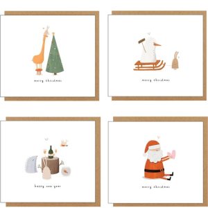 Kerstbox  - 8 stuks - Klein liefs