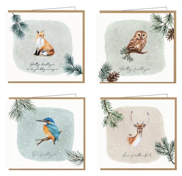 Kerstbox  - 8 stuks - Days of bloom
