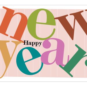 Kerstpakje 5st - Happy New Year