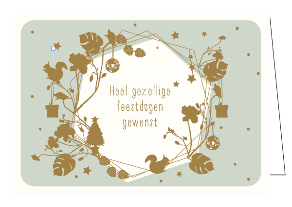 Kerstpakje 5st - gezellige feestdagen