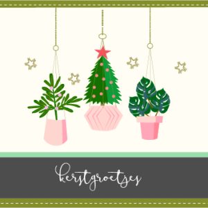 Kerstpakje 5st - Kerstgroetjes