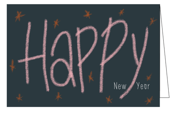 Kerstpakje 5st - Happy New Year