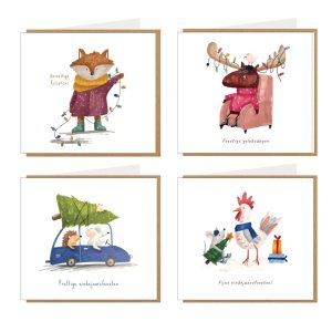 Kerstbox - 8 stuks - Adam Arts