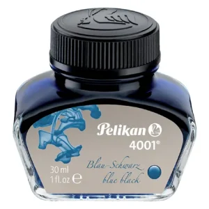 Pelikan 4001 - blauw/zwarte inkt