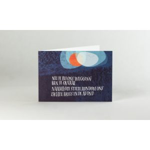 Kalligrafie - Nu je bij ons wegging