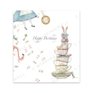 wenskaart  happy birthday - Wishingwell