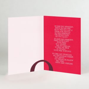 Kalligrafie - laat ons omhelzen