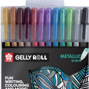 Gelly Roll metallic shiny 12st