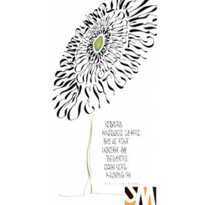 Kalligrafie - lente - ontwerp An Vanhentenrijk