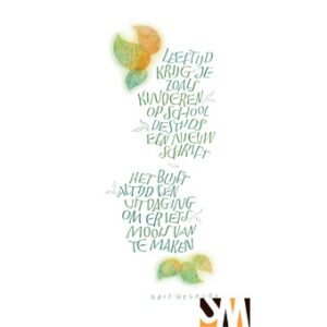 Kalligrafie - leeftijd - ontwerp Christine Sarlet