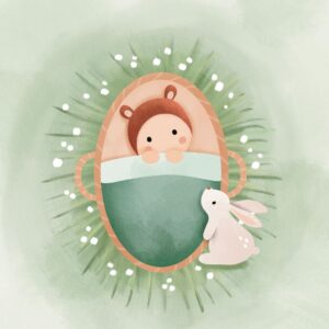 wenskaart geboorte - Studio Noorderlicht