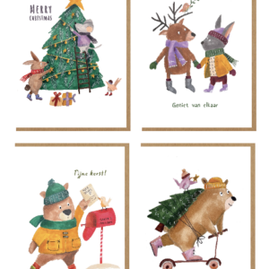 Kerstbox - 8 stuks - Adam Arts